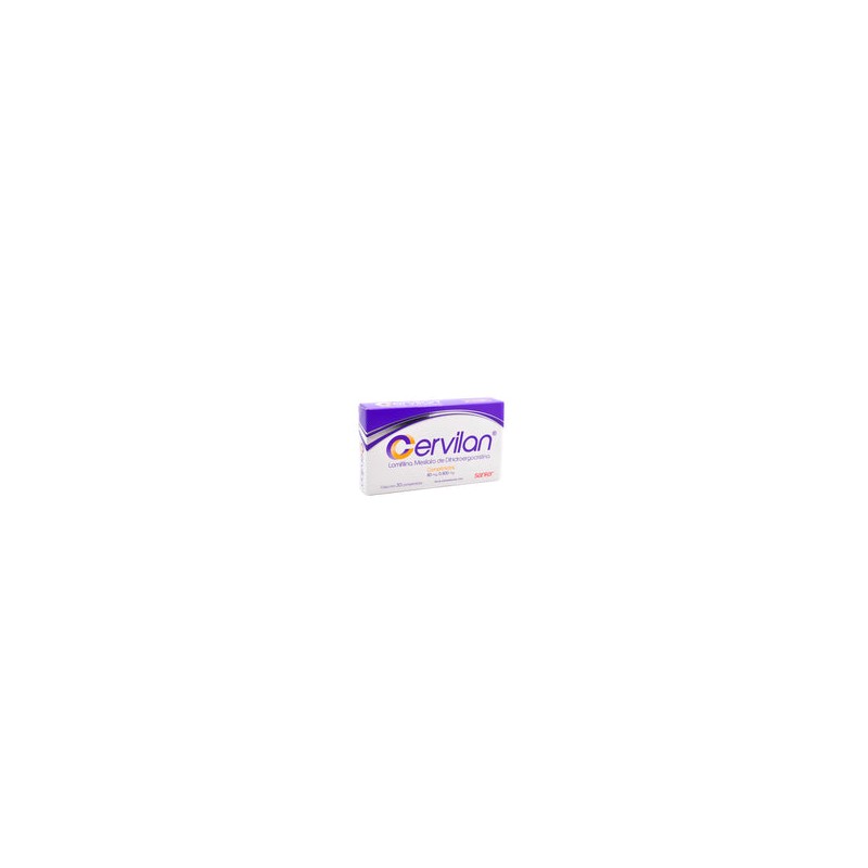 CERVILAN 80/0.800 MG 30 CPR