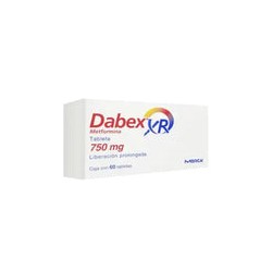 DABEX XR 750 MG 60 TAB