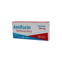 DICLOXACILINA 500MG 12 CAPS LGEN