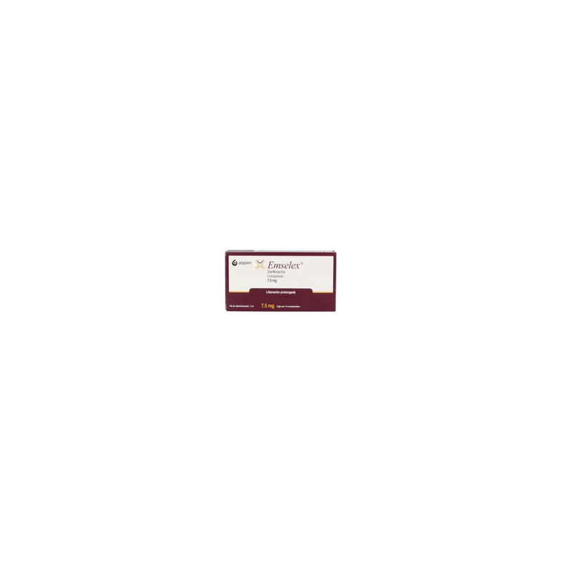 EMSELEX 7.5 MG 14 CPR