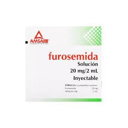 FUROSEMIDA 20MG S INY 5X2ML LGEN