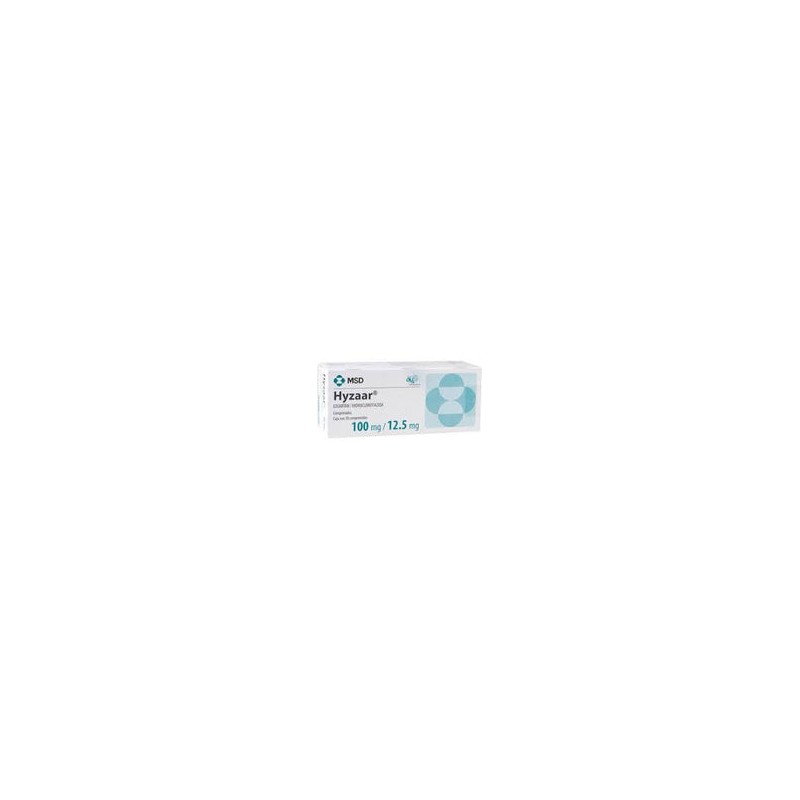 HYZAAR 100/12.5 MG 30 CPR