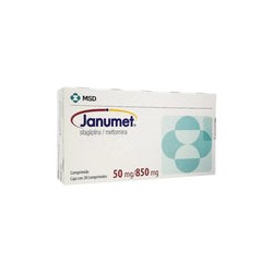 JANUMET 50/850 MG 28 CPR