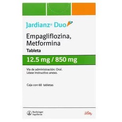 JARDIANZ DUO 12.5/850MG 60 TAB
