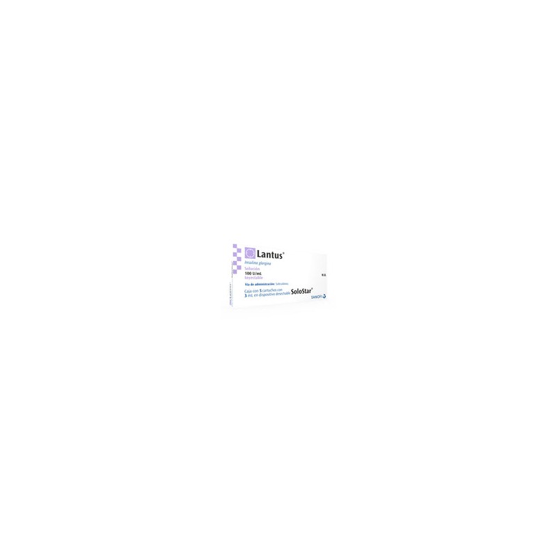 LANTUS SOLOSTAR 100-UI 5X3ML