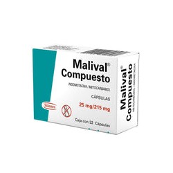 MALIVAL COMP 215/25 MG 32 CAPS