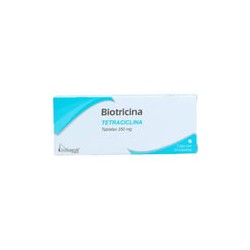 BIOTRICINA 250 MG CAJA C/10 TAB