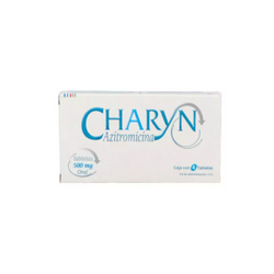 CHARYN TAB. 500 MG. CAJA C/4