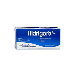 HIDRIGORT 8 TAB 50 MG