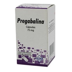 PREGABALINA 75MG 28 CAPS    LGEN