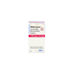 MADOPAR 100/25 MG 30 TAB