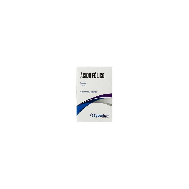 ACIDO FOLICO 5 MG FCO 92TAB LGEN