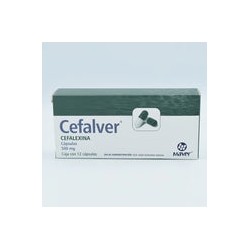 CEFALVER CAP. 500 MG. CAJA C/12