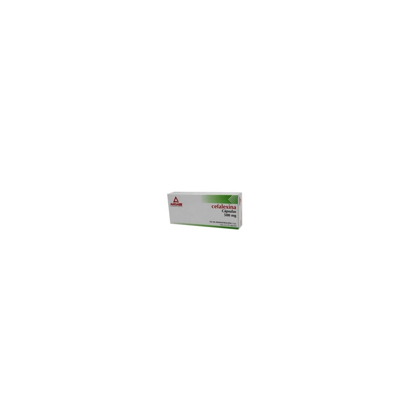 CEFALEXINA CAP. 500 MG. CAJA C/20