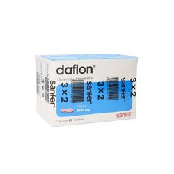 DAFLON 500MG 20 TAB 3 PACK