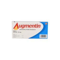 AUGMENTIN TAB. 500/125 MG. CAJA C/20