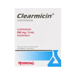 CLEARMICIN PED 250MG SUSP 60ML
