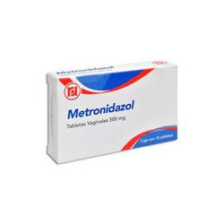 METRONIDAZOL - V 10TAB VAGINALES 500MG