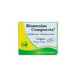 BUTIL/META 10/250MG 10 GRAG LGEN