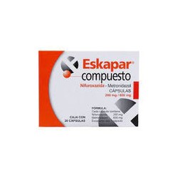 ESKAPAR COMP 200/600 MG 20 CAPS