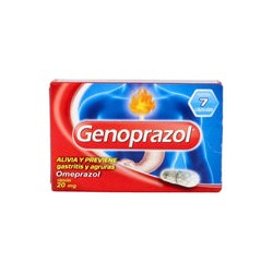 GENOPRAZOL 20MG BLISTER 7 CAPS