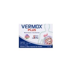 VERMOX-PLUS 300/150MG 2 TAB