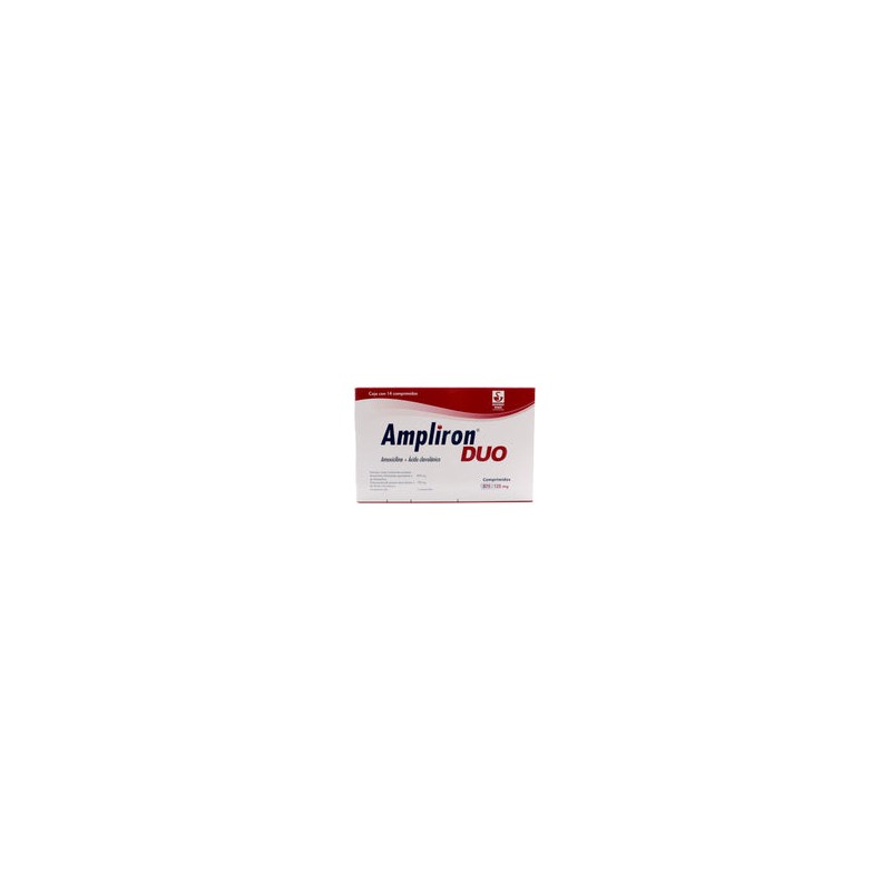 AMPLIRON DUO 875/125MG 14 CPR